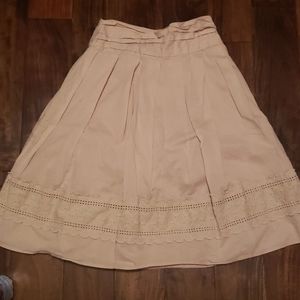Gently used khaki skirt